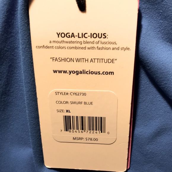 Yogalicious High Waist Legging NWT - Picture 5 of 6